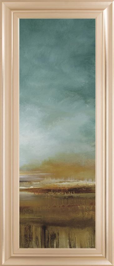 Classy Art New Horizons III by Tesla Framed Print Wall Art-1
