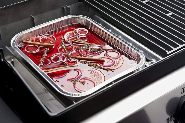 Broil King® Stainless Steel LargeDrip Pan-2