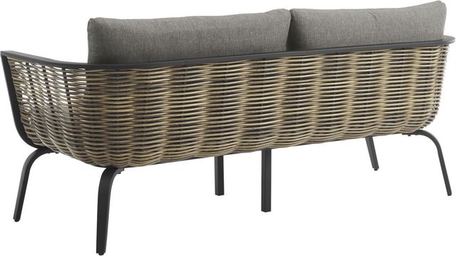 Linon Fitzbee Dark Gray Outdoor Loveseat-4