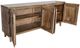 International Furniture Direct Tiza Blue/Brown Console-4