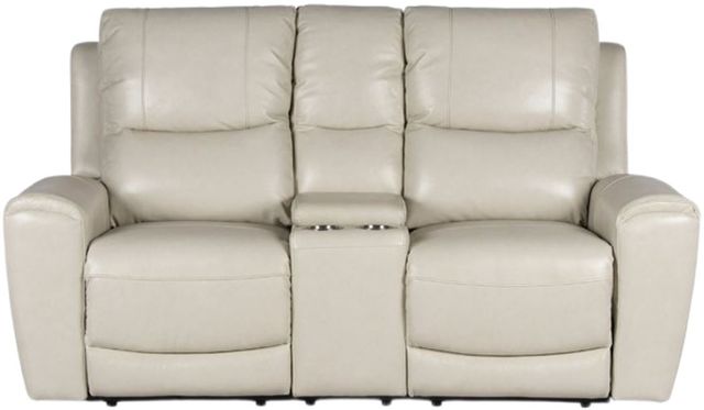 Steve Silver Co. Laurel Ivory Dual Power Reclining Loveseat-2