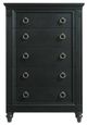 Najarian Furniture Hillside Ebony Oak Chest-0