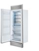 FORNO® Maderno Series Espresso 32" 13.6 Cu. Ft. White and Antique Brass Built In Left Hinge Convertible Refrigerator/Freezer-3