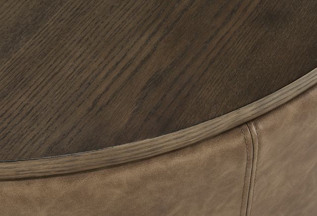 Signature Design by Ashley® Bethanstone Warm Brown Storage Ottoman-3