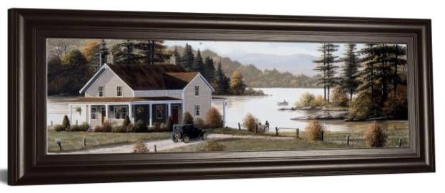 Classy Art Out on the Lake by Saunders, B. Wall Art-1