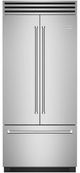 BlueStar® 22.2 Cu. Ft. Stainless Steel Built In French Door Refrigerator-0