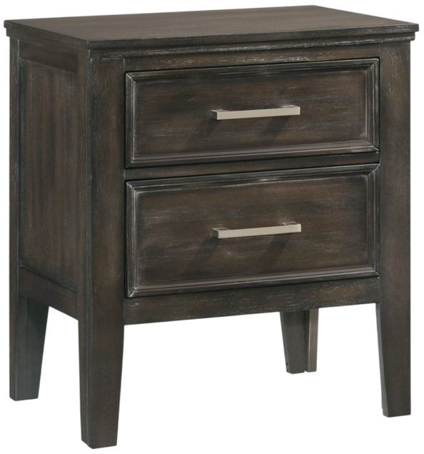New Classic® Home Furnishings Andover 4-Piece Nutmeg King Bedroom Set-4