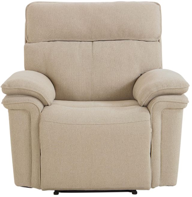Bassett® Furniture Club Level Andre Oatmeal Power Recliner-2