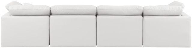 Meridian Furniture Indulge 4-Piece Cream 140" Sofa-3
