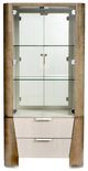Michael Amini® Roxbury Park Slate Display Cabinet-1