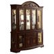 Mazin Furniture Norwich Dark Cherry Buffet & Hutch-0