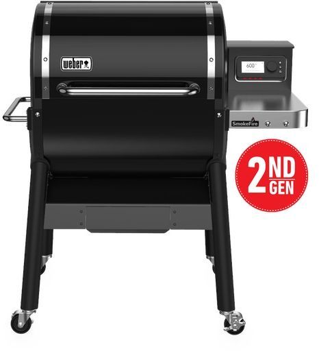 Weber® Grills® Smokefire® II EX4 43" Black Freestanding Wood Pellet Grill
