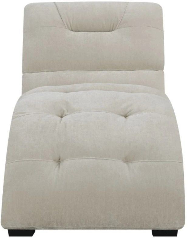 Elements International Dominick Amigo Linen Chaise-1