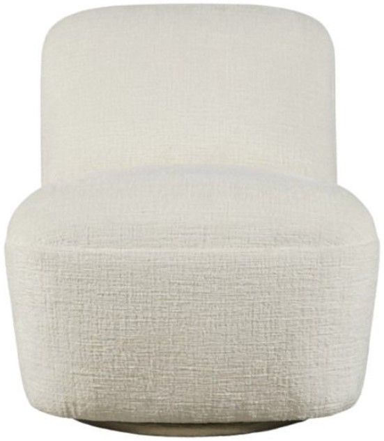 Jofran Inc. Josie Snow Swivel Accent Chair -2