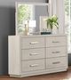 Furniture of America® Wellingborough 4-Piece Light Gray Queen Bedroom Set-2