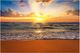 Classy Living Sunset Beach Wall Art-0