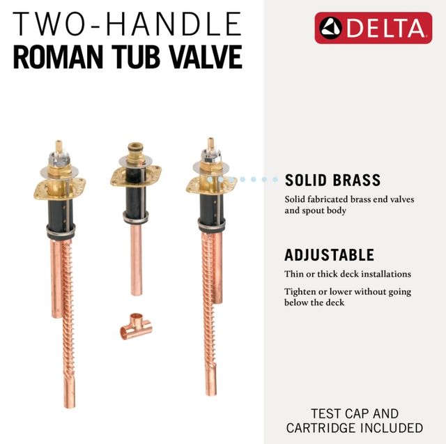 Delta 2.16" Two Handle Flexible Mount-2