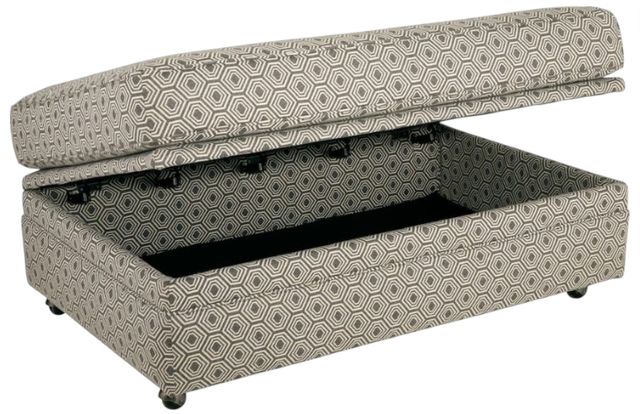 Craftmaster® Customizable Design Options F9 Storage Ottoman-1
