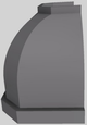 Vent-A-Hood® Designer Series 42" Gunsmoke Wall Mounted Range Hood-1