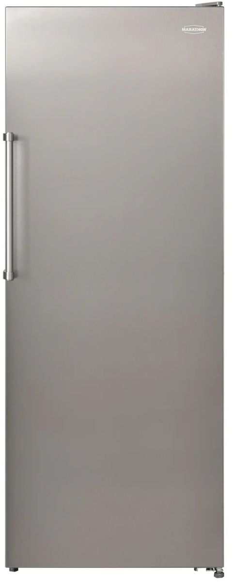 Marathon Deluxe 24" 11.0 Cu. Ft. Stainless Steel Freezerless Refrigerator