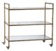 A & B Home Antique Gold Cart-0