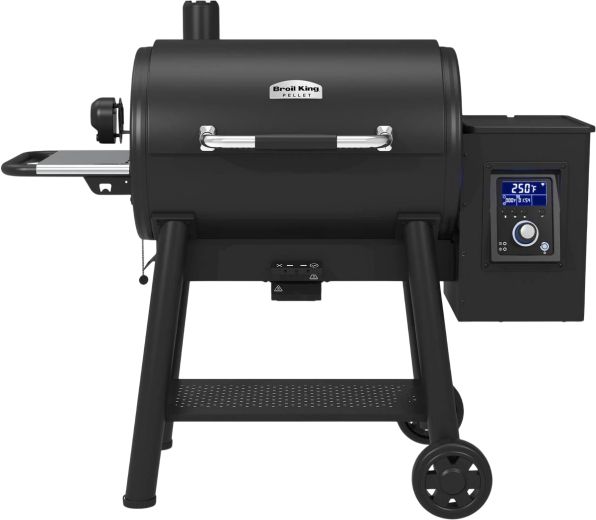 Broil King® Smoke™ Pellet XL Pro 32" Black Freestanding Wood Pellet Grill-0