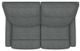 La-Z-Boy® Finley Midnight Power Wall Reclining Loveseat with Headrest-4