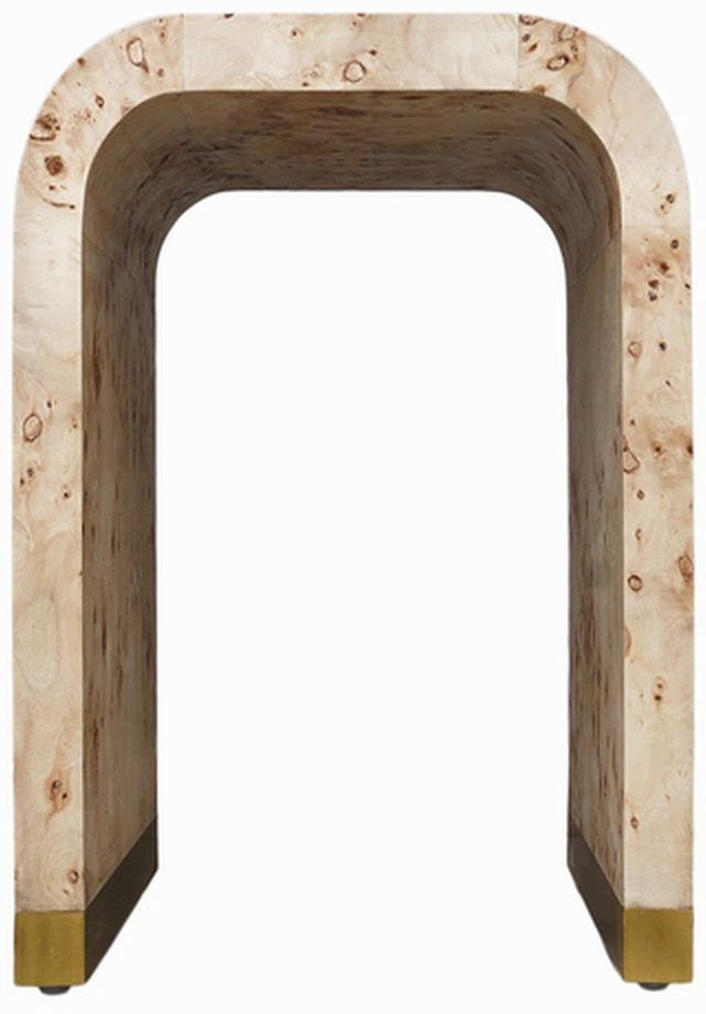 LR Home Console Brown Side Table-2