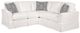 Four Seasons Customizable Devin 3-Piece Slipcovered Sectional-0