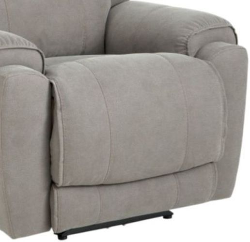 HomeStretch Showtime Tan Power Recliner with Power Headrest and Lumbar-2
