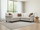 Decor-Rest® Furniture LTD 2963 2-Piece Ivory Curved Sectional with Pillows-1