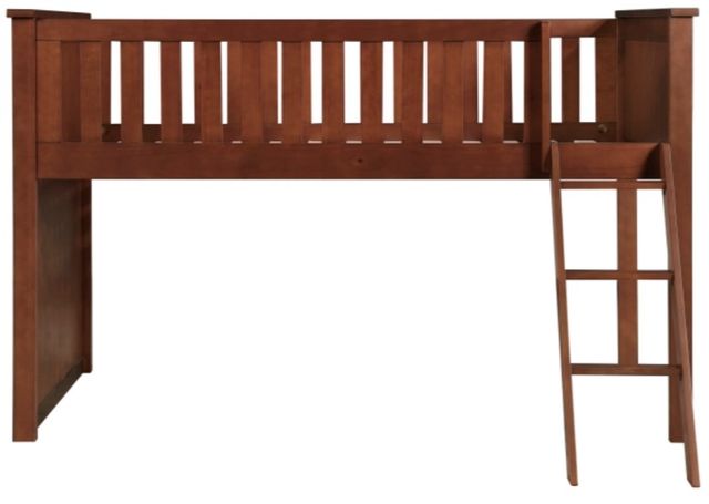 Homelegance® Rowe Dark Cherry Youth Twin Low Loft Bunk Bed-3