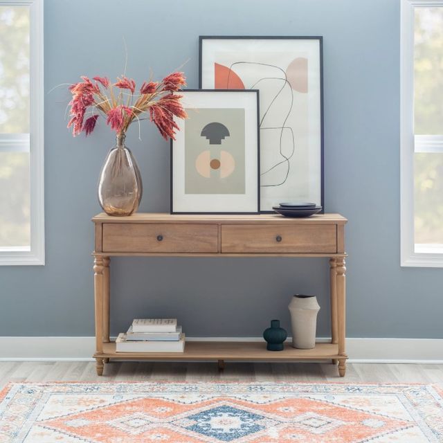 Powell® Pike Natural Console Table-1