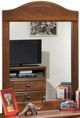 Signature Design by Ashley® Barchan 5-Piece Medium Brown Twin Bookcase Headboard Bed Set-3