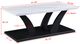 Crown Mark Zion 3-Piece Black/White Occasional Table Set-2