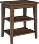 Liberty Furniture Lake House Rustic Brown Oak Tiered Table-0