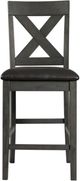 Elements International Alex Black Counter Side Chair-1