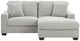 Signature Design by Ashley® Amesley Smoke Sofa Chaise-1