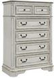 Liberty Furniture Magnolia Manor Two-Tone Antique White/Weathered Brown Chest-1