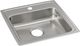 Elkay Lustertone® Classic Lustrous Satin 19-1/2" x 19" x 5" 1-Hole Single Bowl Drop-In ADA Sink-0
