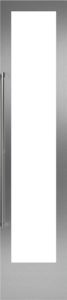 Gaggenau 18" Stainless Steel Frame Refrigerator Door Panel with Handle-0