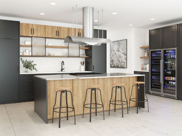 Zephyr Trapeze 48" Stainless Steel Island Range Hood -4