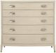 Bernhardt East Hampton Cerused Linen Tall Chest-2