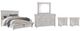 Signature Design by Ashley® Brashland 5-Piece White Queen Panel Bed Set-0