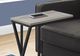 Monarch Specialties Inc. Grey 25"H Accent Table with Black Metal Frame-2