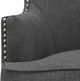 Elements International Kori Espresso/Heirloom Charcoal Accent Chair-3