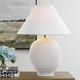 Uttermost® Rocio Matte White Table Lamp-1