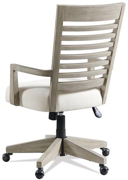 Riverside Furniture Fresh Perspectives Casual Taupe/Gray Upholstered Desk Chair-3