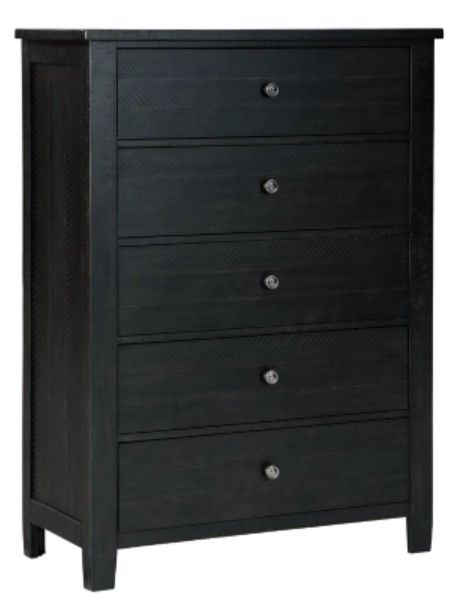 Benchcraft® Noorbrook 4-Piece Black King Storage Panel Bed Set-3