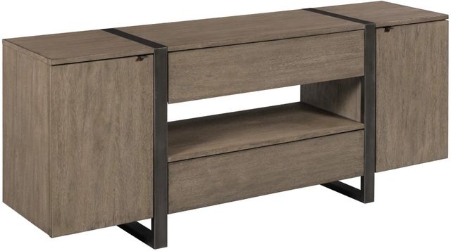 Hammary® Sandler Colt Gray Entertainment Console-0